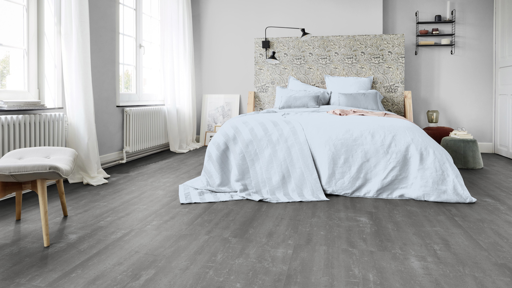 Milieubild Schlafzimmer in Stadtwohnung - Tarkett 260056010