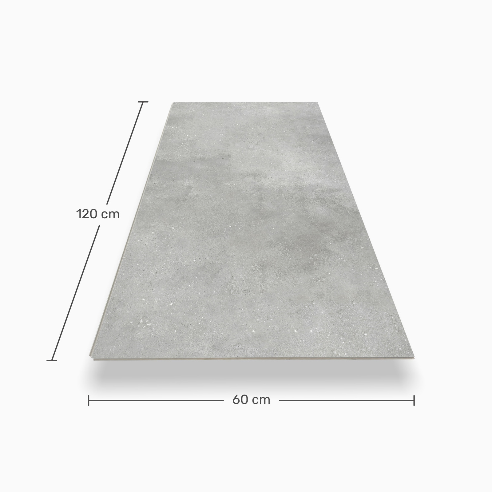 nexwall SPC Wandverkleidung Remura XL Light Concrete 120cm