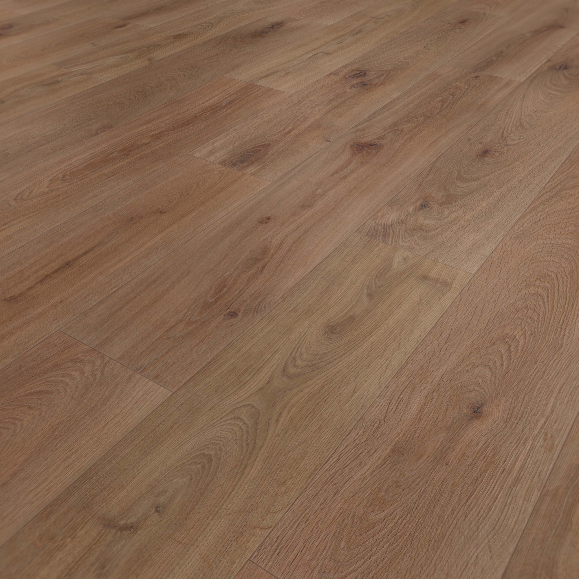 Perspektivische Ansicht - wineo Klebe-Bioboden PURLINE wineo 1000 wood XL Noble Oak Chocolate Perspektivische Ansicht - wineo PL312R