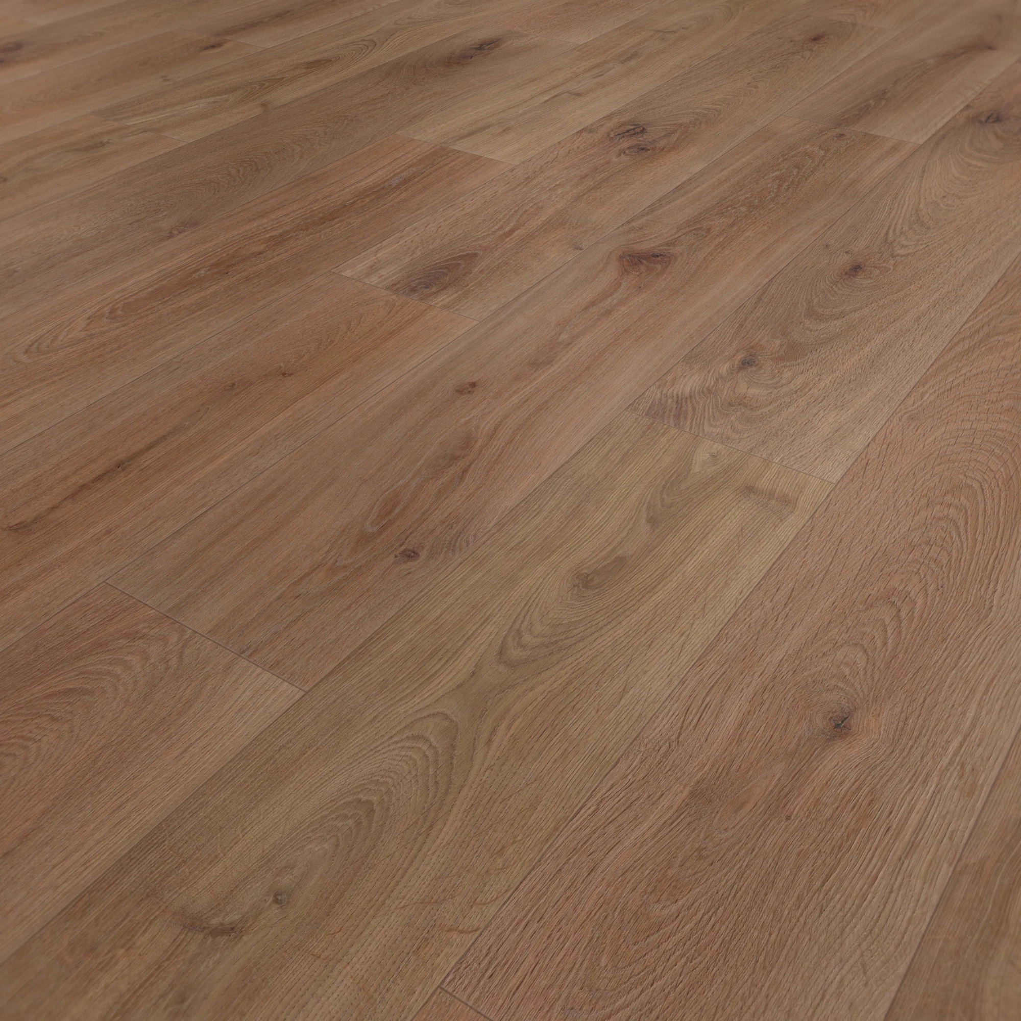 Perspektivische Ansicht - wineo Klebe-Bioboden PURLINE wineo 1000 wood XL Noble Oak Chocolate Perspektivische Ansicht - wineo PL312R