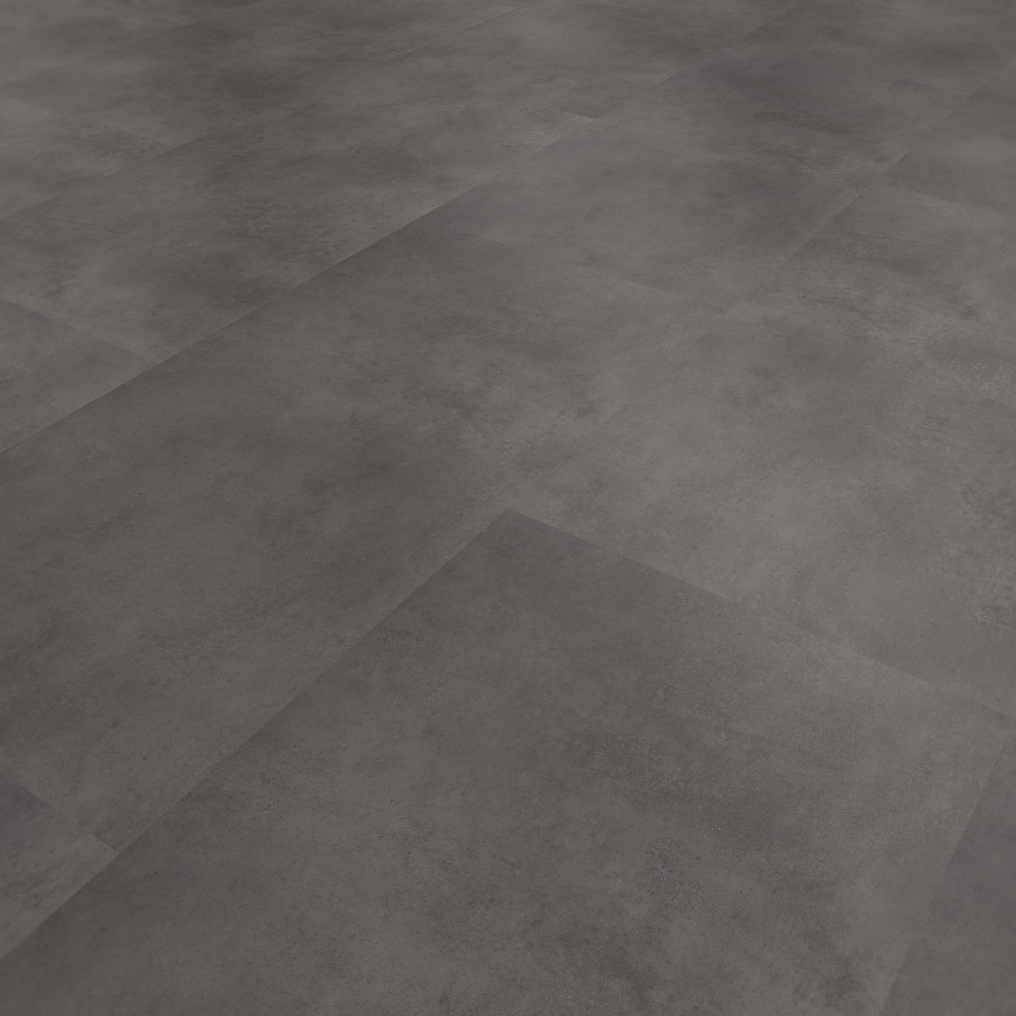 Perspektivische Ansicht - wineo Klebe-Bioboden PURLINE wineo 1500 stone XL Loft Concrete Dark Perspektivische Ansicht - wineo PL15400SXL