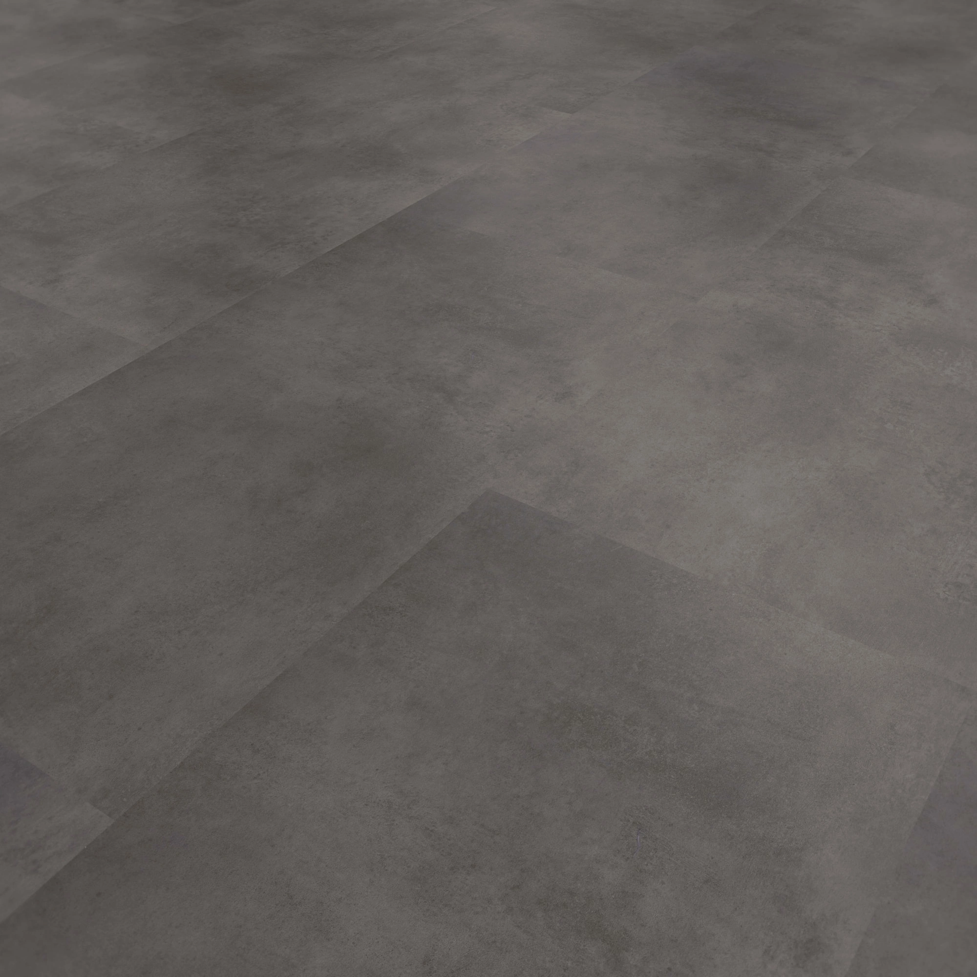 Perspektivische Ansicht - wineo Klebe-Bioboden PURLINE wineo 1500 stone XL Loft Concrete Dark Perspektivische Ansicht - wineo PL15400SXL