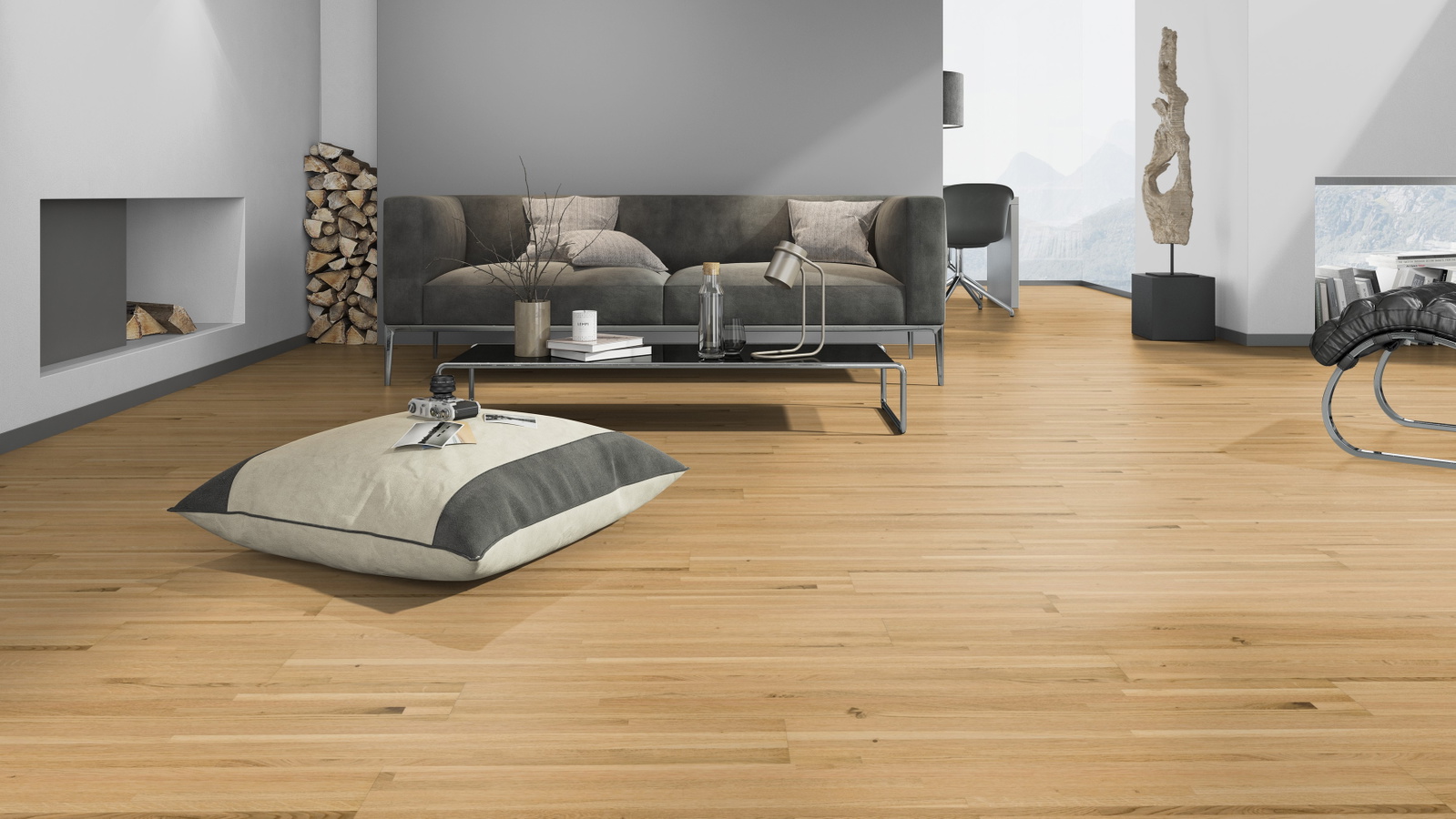 Admonter Parkett FLOORs Multibond Eiche Gebürstete Struktur Natur-Geölt