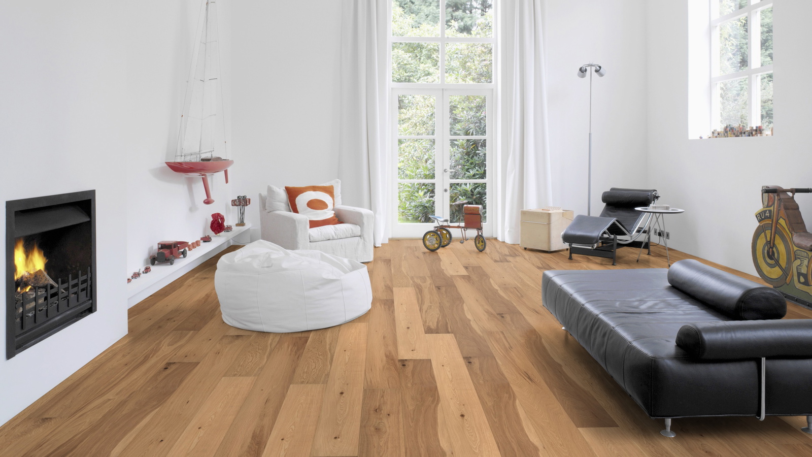 Milieubild Altbau-Wohnzimmer mit Kamin - Wicanders Wise 82000104