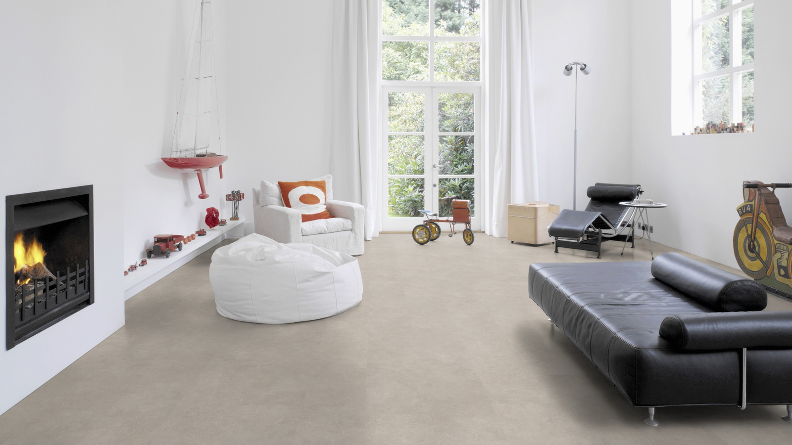 Milieubild Altbau-Wohnzimmer mit Kamin - Wicanders Wise 80003908