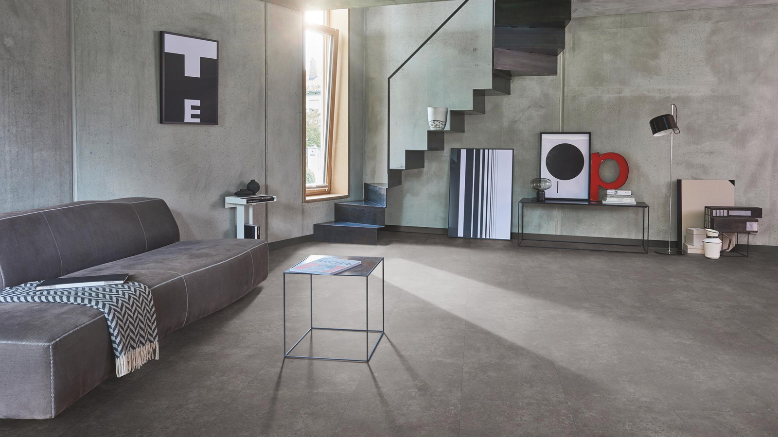 Milieubild Wohnzimmer im modernen Loft-Stil - Parador 1748732