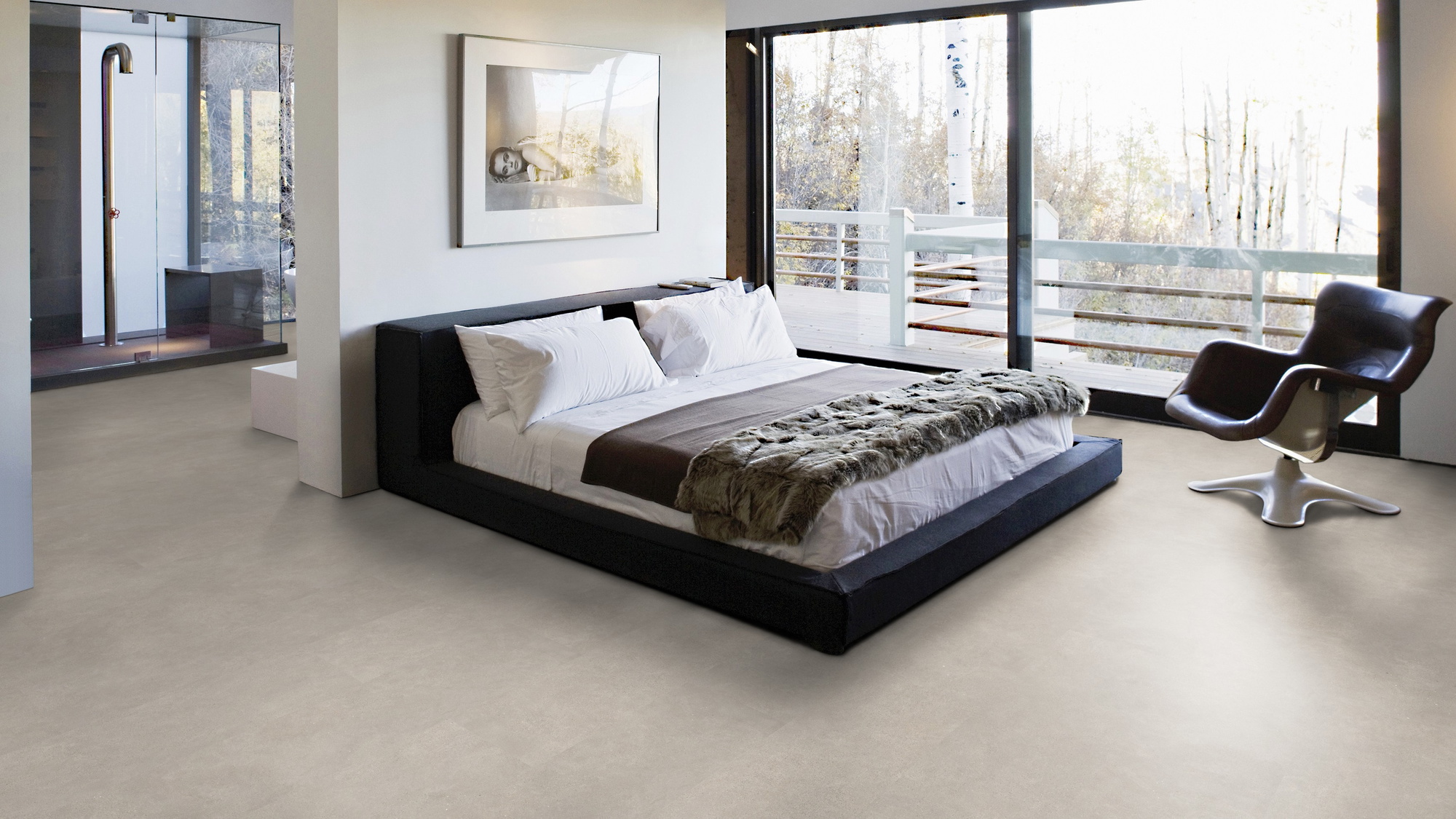Milieubild Schlafzimmer mit Balkon - Wicanders Wise 80003908