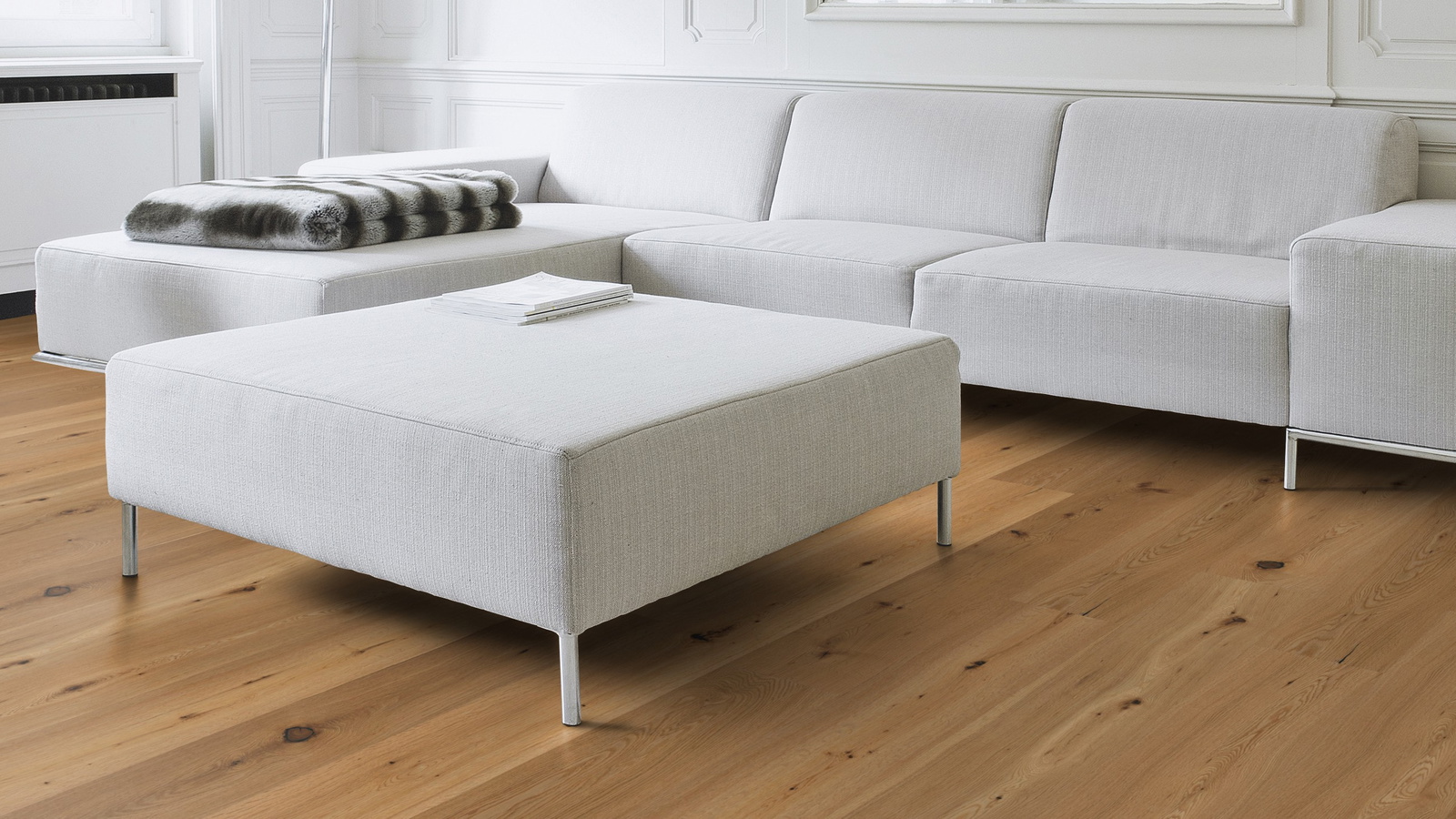 Wicanders Parkett Essential Riga RW04402B Extra Rustikal Gebürstete Struktur Natur-Geölt