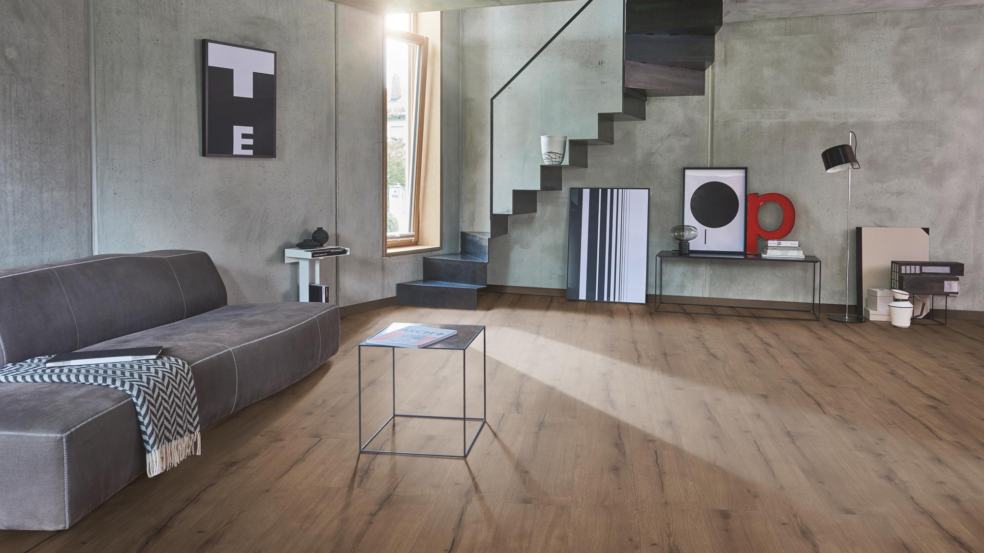 Milieubild Wohnzimmer im modernen Loft-Stil - Parador 1748711