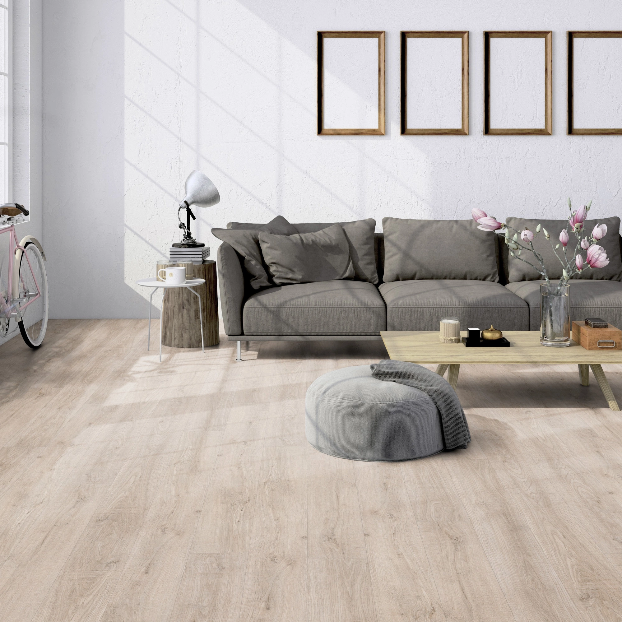 Milieubild Helles Wohnzimmer im Standwohnung - Friends by ter Hürne Klebe-Vinyl Eiche Theo Milieubild Helles Wohnzimmer im Standwohnung - Friends by ter Hürne 1188210001