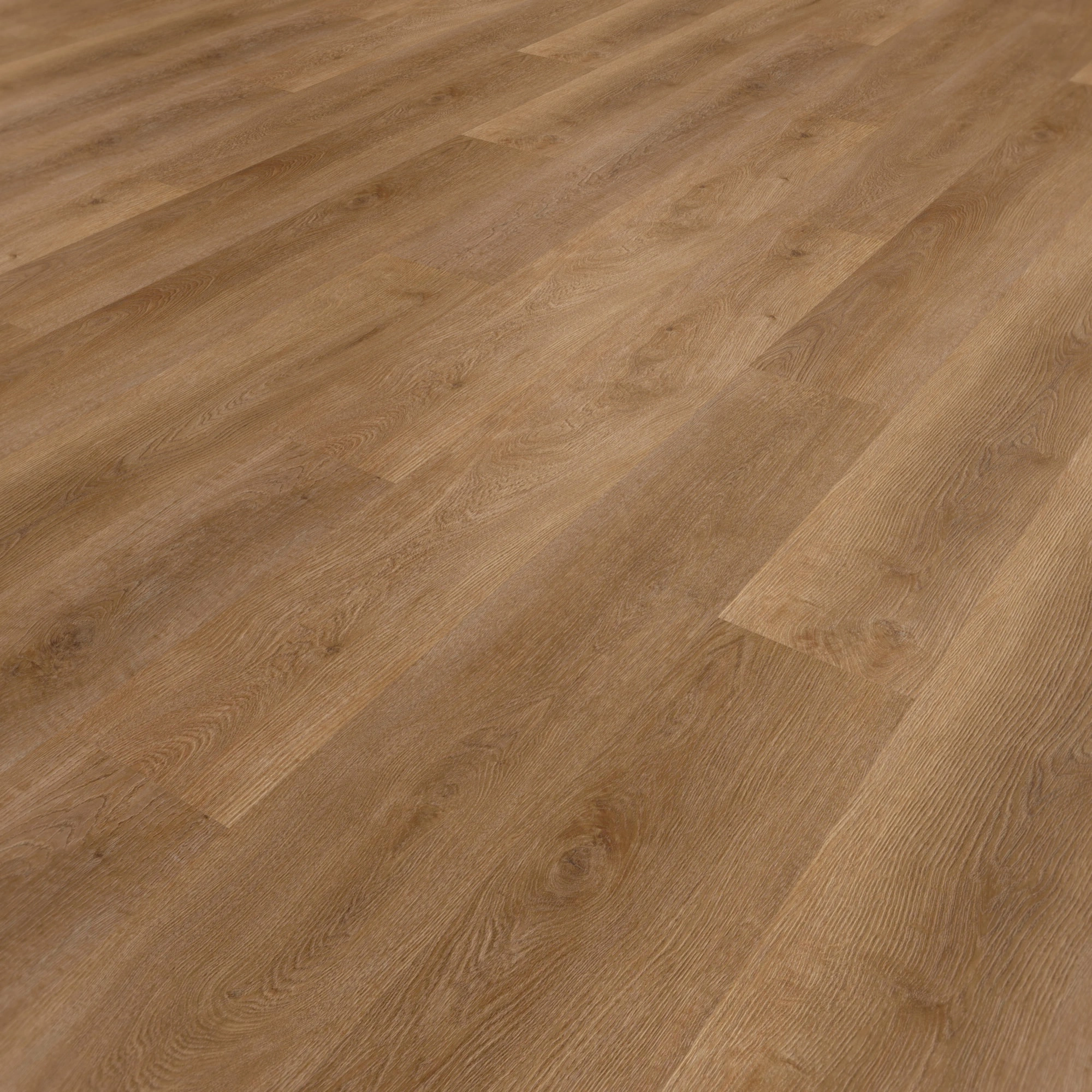 Perspektivische Ansicht - wineo HDF Klick-Vinyl wineo 400 wood L Balanced Oak Brown Perspektivische Ansicht - wineo MLD285WL