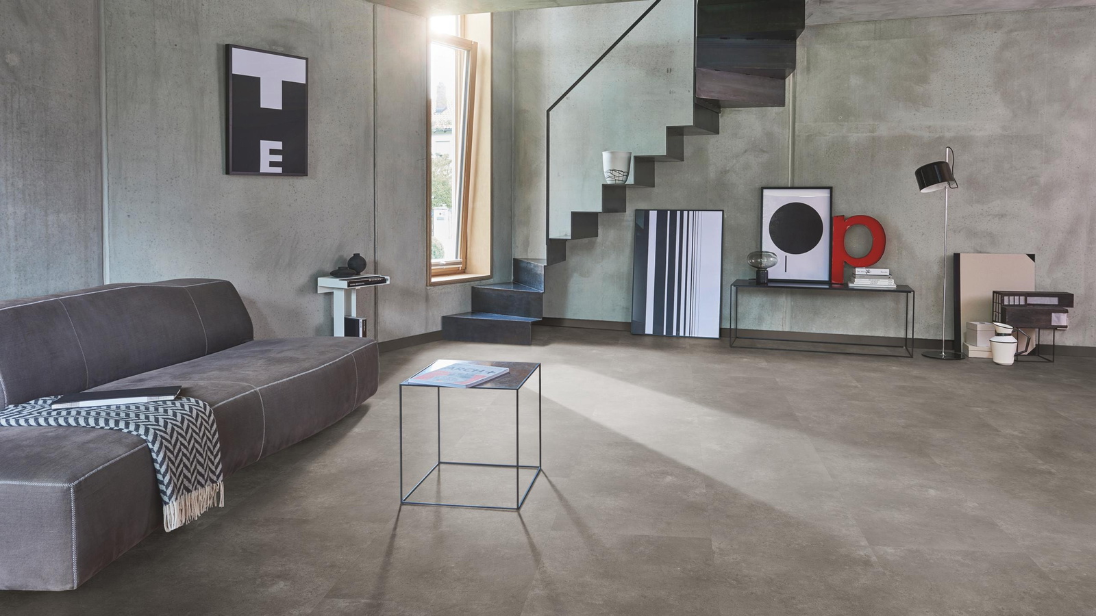 Milieubild Wohnzimmer im modernen Loft-Stil - Parador 1750857