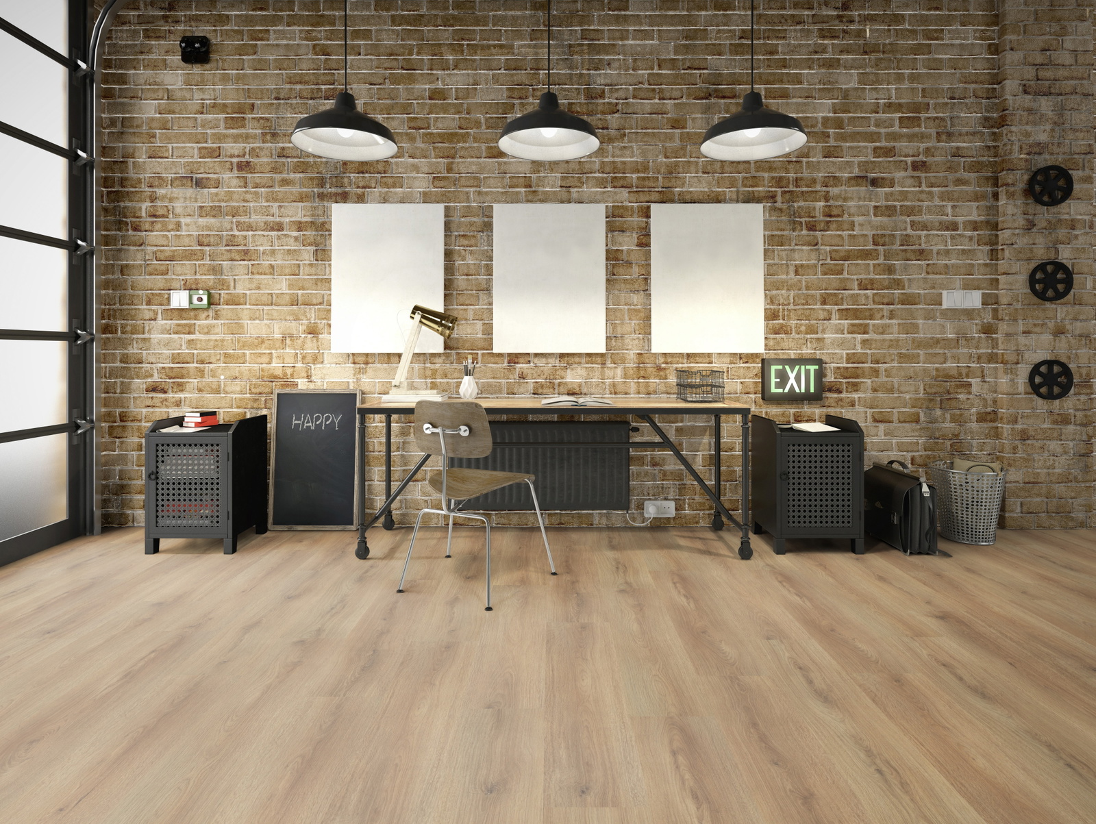 Friends by ter Hürne Laminat Eiche Aurelia 262 Linear-Geporte Struktur