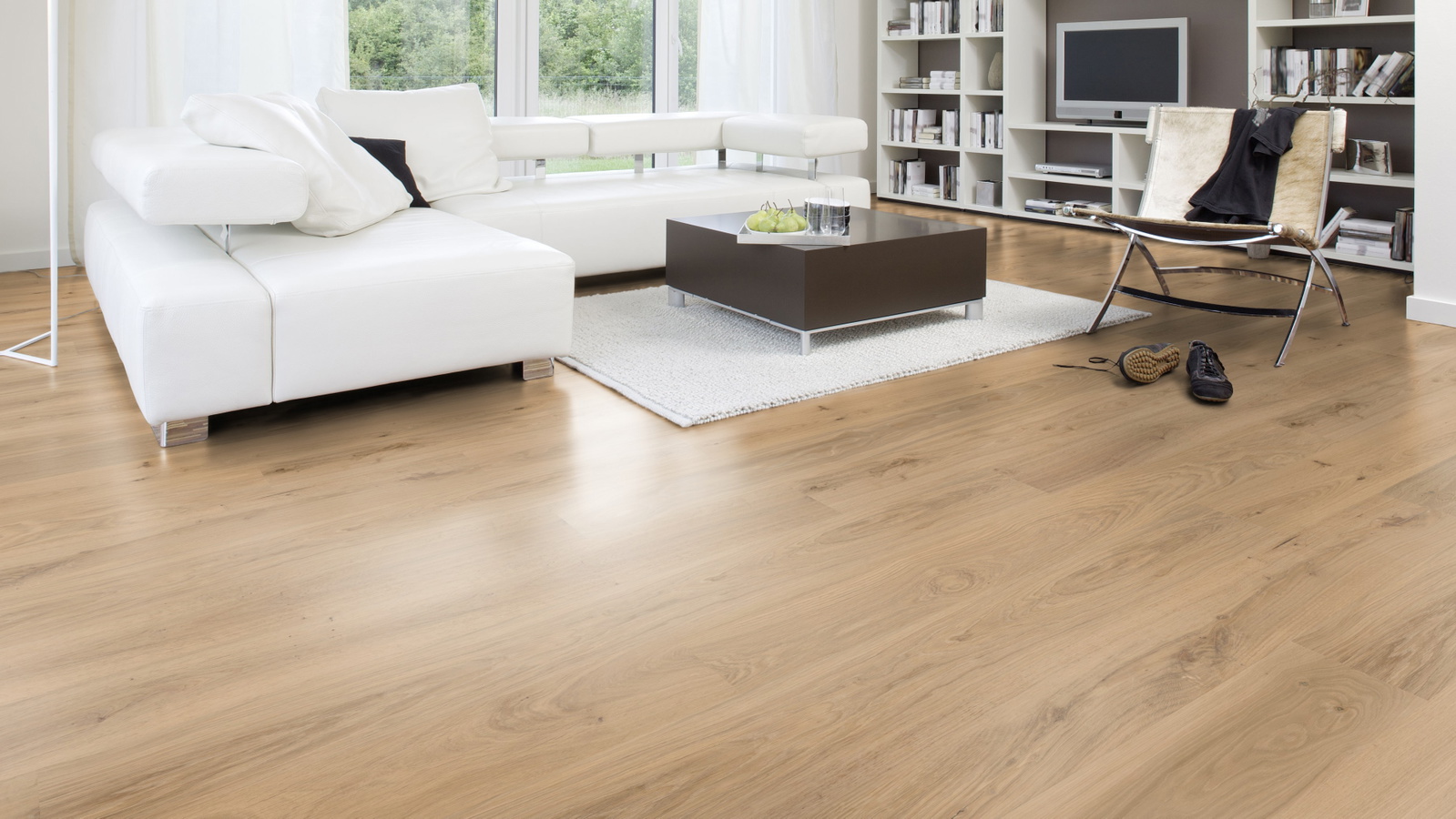 Milieubild Modernes Wohnzimmer mit Wohnlandschaft - Wicanders Wise 80003598
