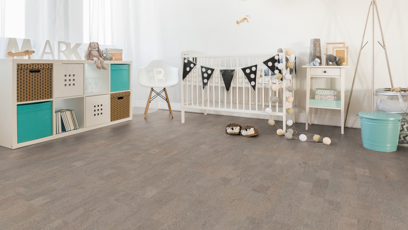 Milieubild Kinderzimmer mit weißer Krippe - Wicanders Wise 80001652