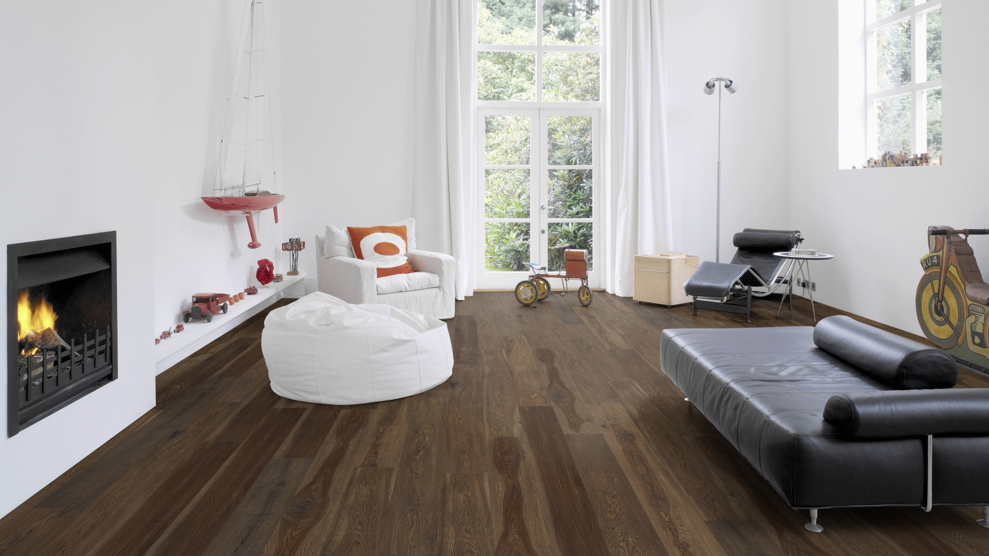 Wicanders Parkett Victoria Grafite RW04256 Natur Holzstruktur Natur-Geölt