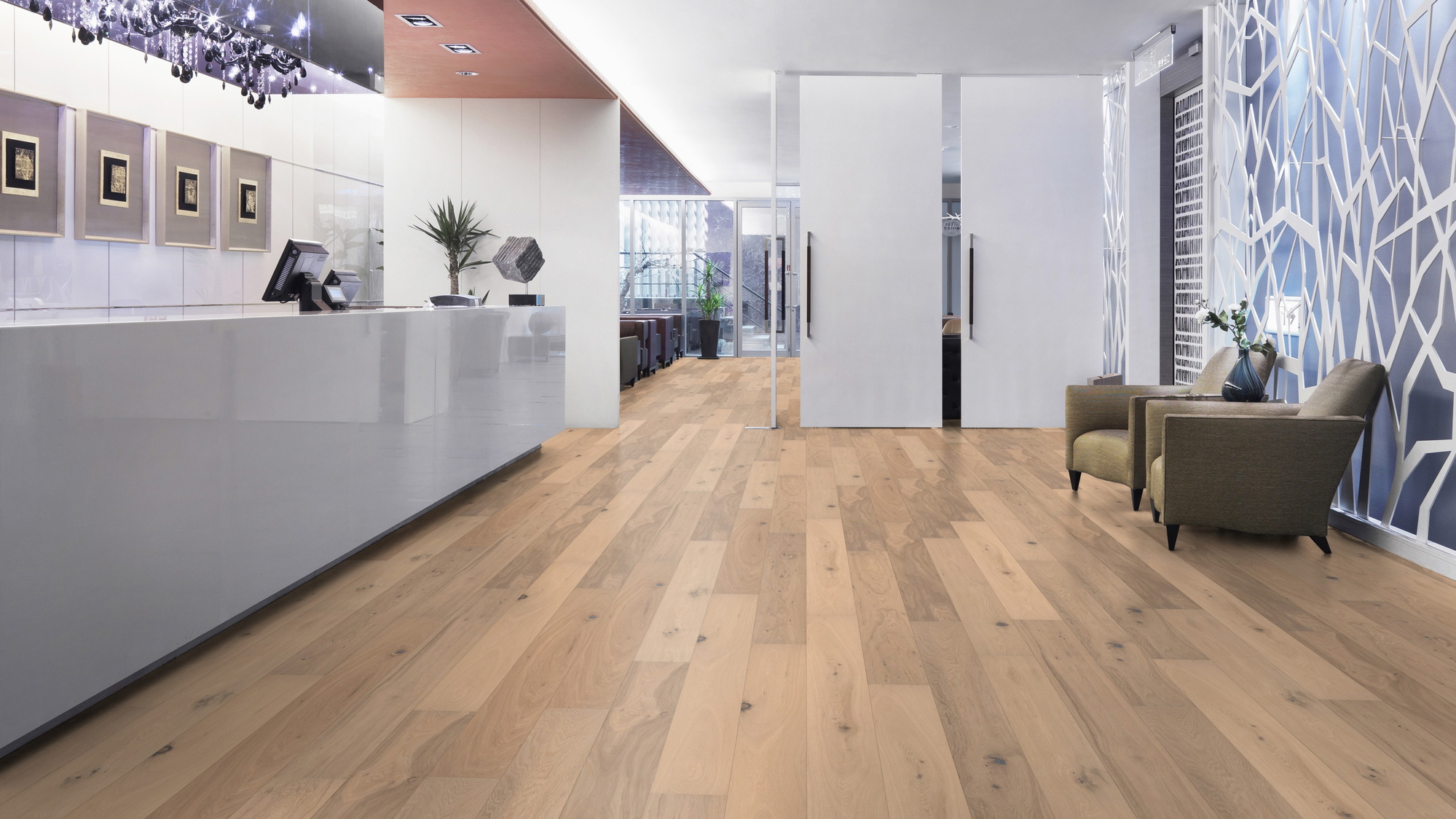 Wicanders Parkett Kentucky Houston RW04244 Rustikal Holzstruktur Natur-Geölt Weiß Wicanders Parkett Kentucky Houston RW04244 Rustikal Holzstruktur Natur-Geölt Weiß