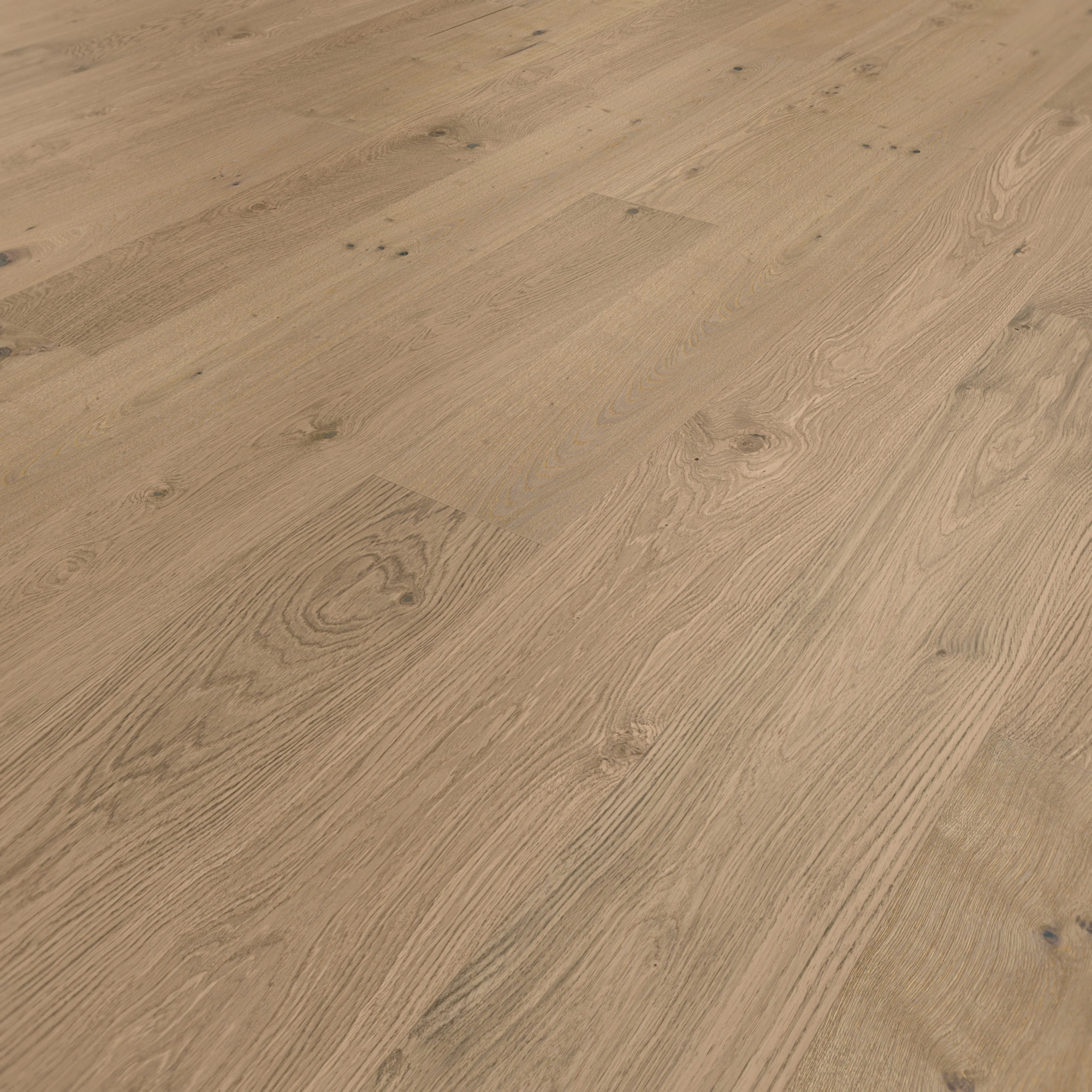 Perspektivische Ansicht - MEISTER Furnierboden HD 100 Natureflex Eiche auth greige pure Perspektivische Ansicht - MEISTER 500139-2200210-20018