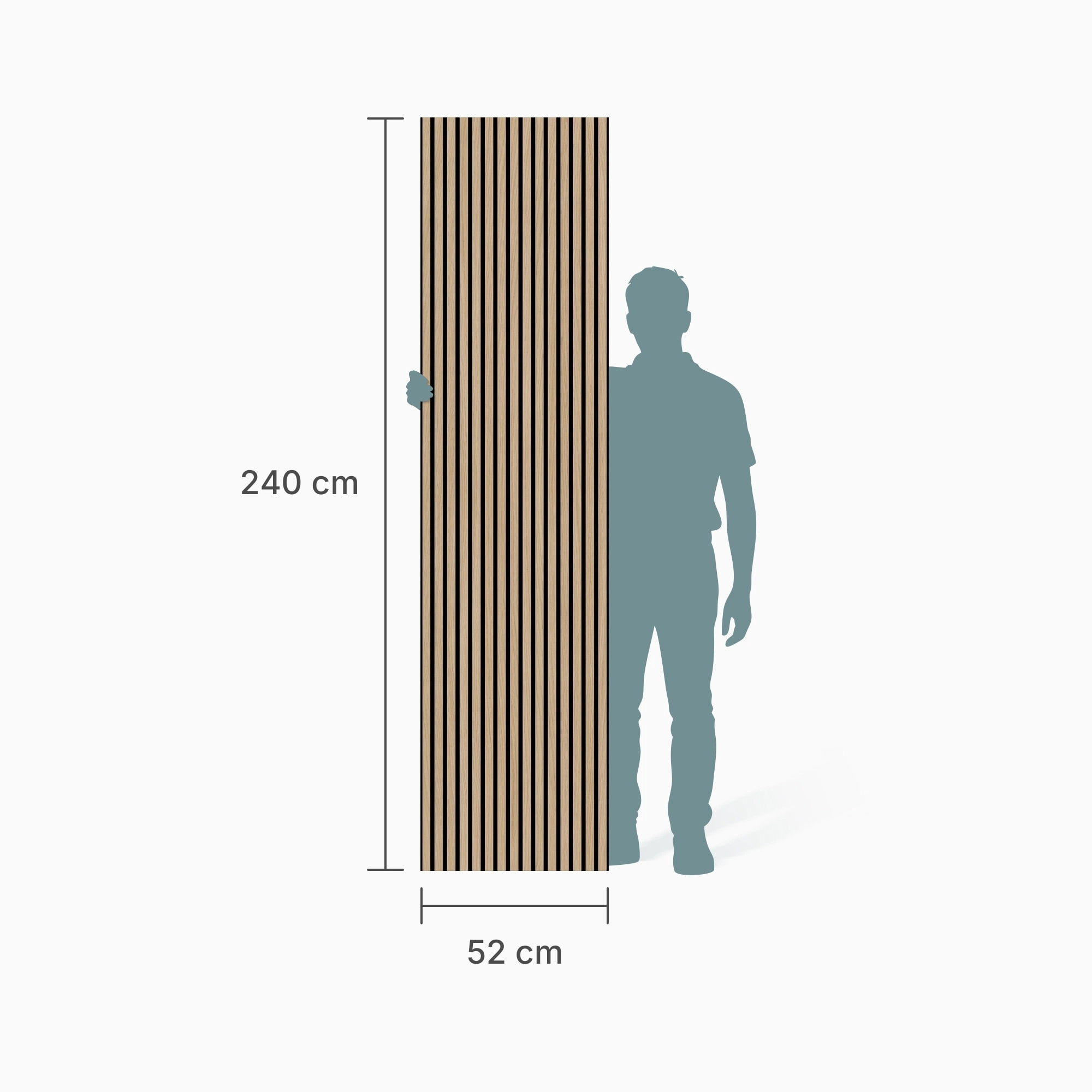 ter Hürne Akustikpaneel SilentDesign 1-Side Collection Eiche Wolga Natur-Geölt 2.400mm ter Hürne Akustikpaneel SilentDesign 1-Side Collection Eiche Wolga Natur-Geölt 2.400mm