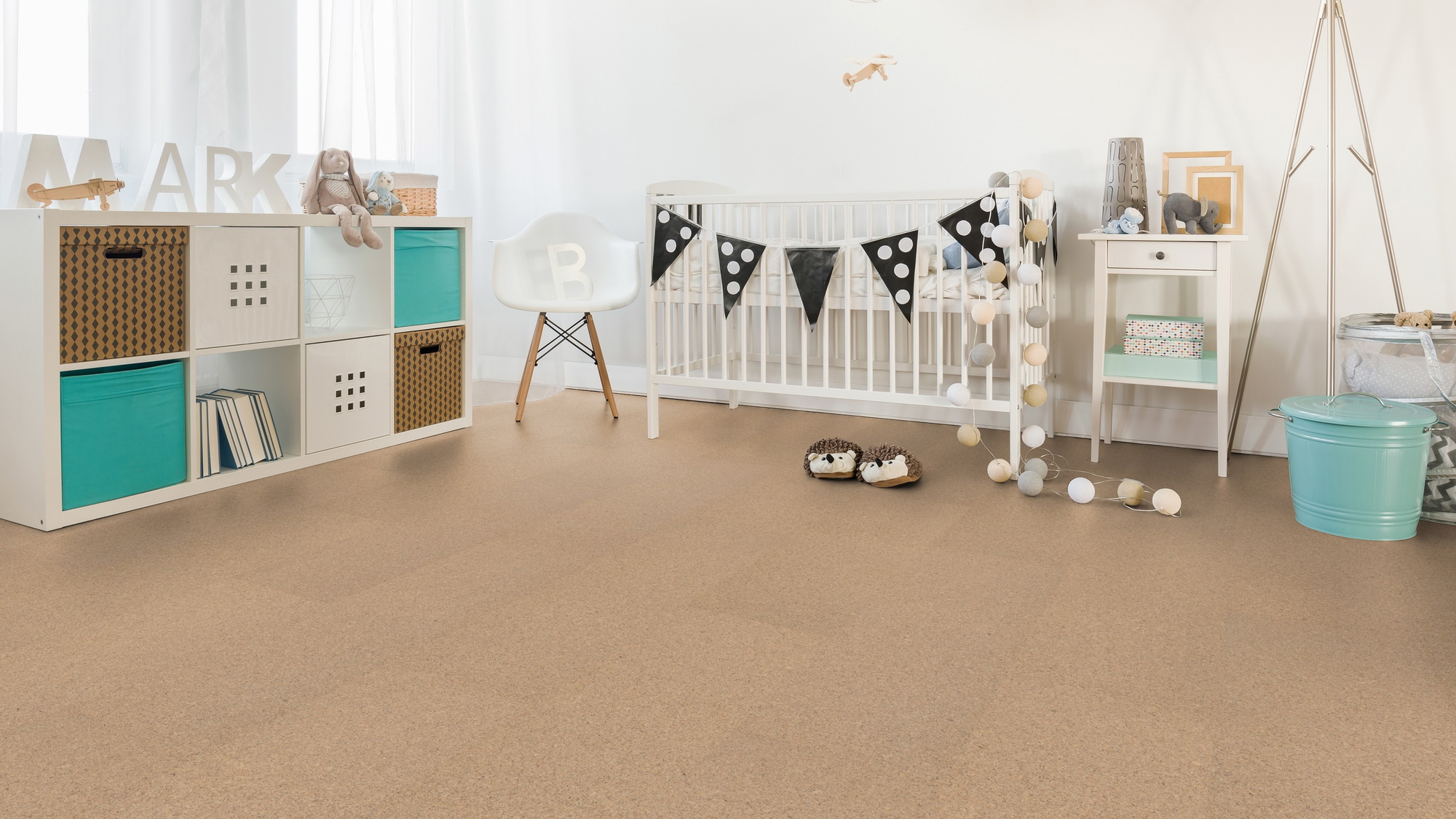 Milieubild Kinderzimmer mit weißer Krippe - Wicanders Wise 80002133