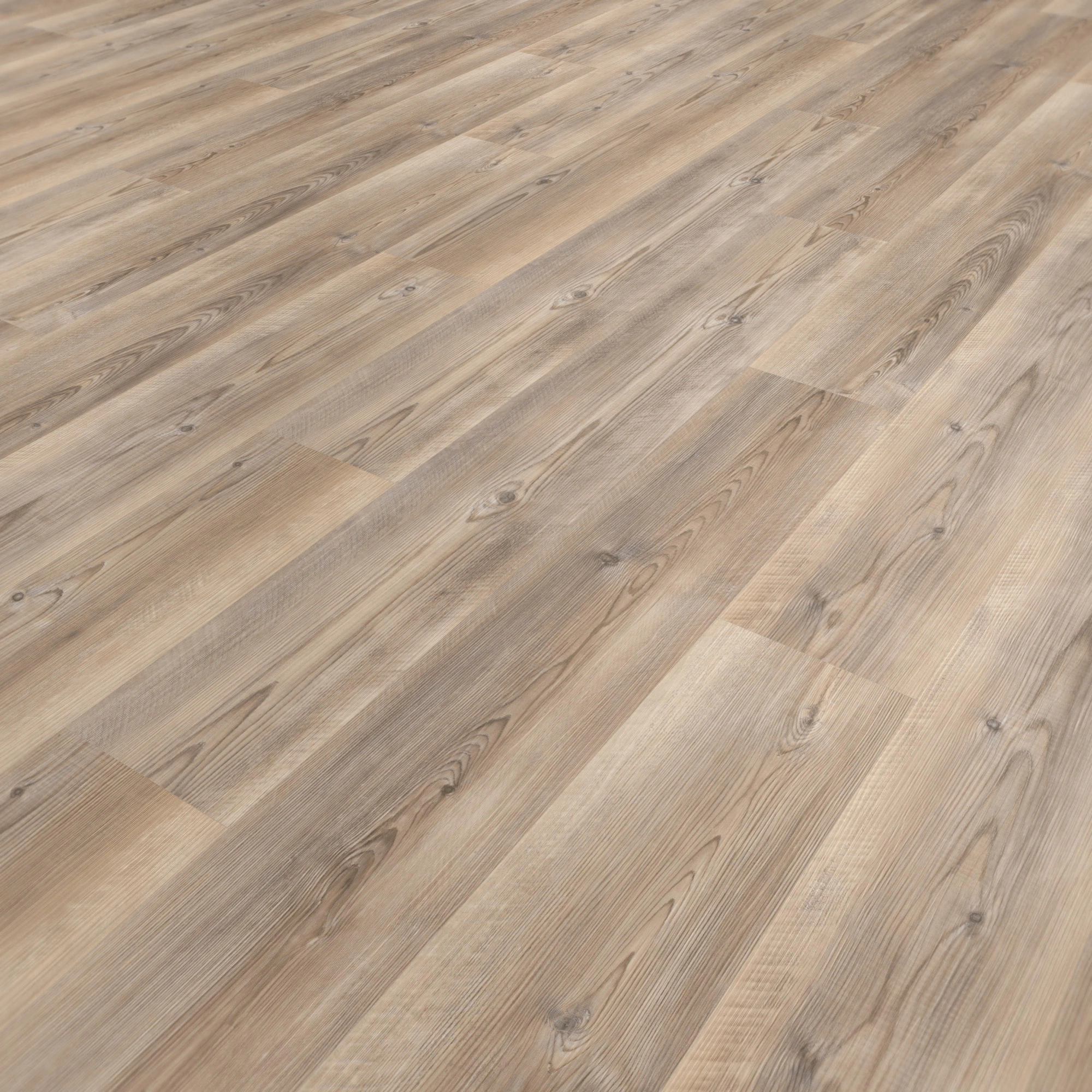 Perspektivische Ansicht - wineo HDF Klick-Vinyl wineo 400 wood L Coast Pine Taupe Perspektivische Ansicht - wineo MLD284WL