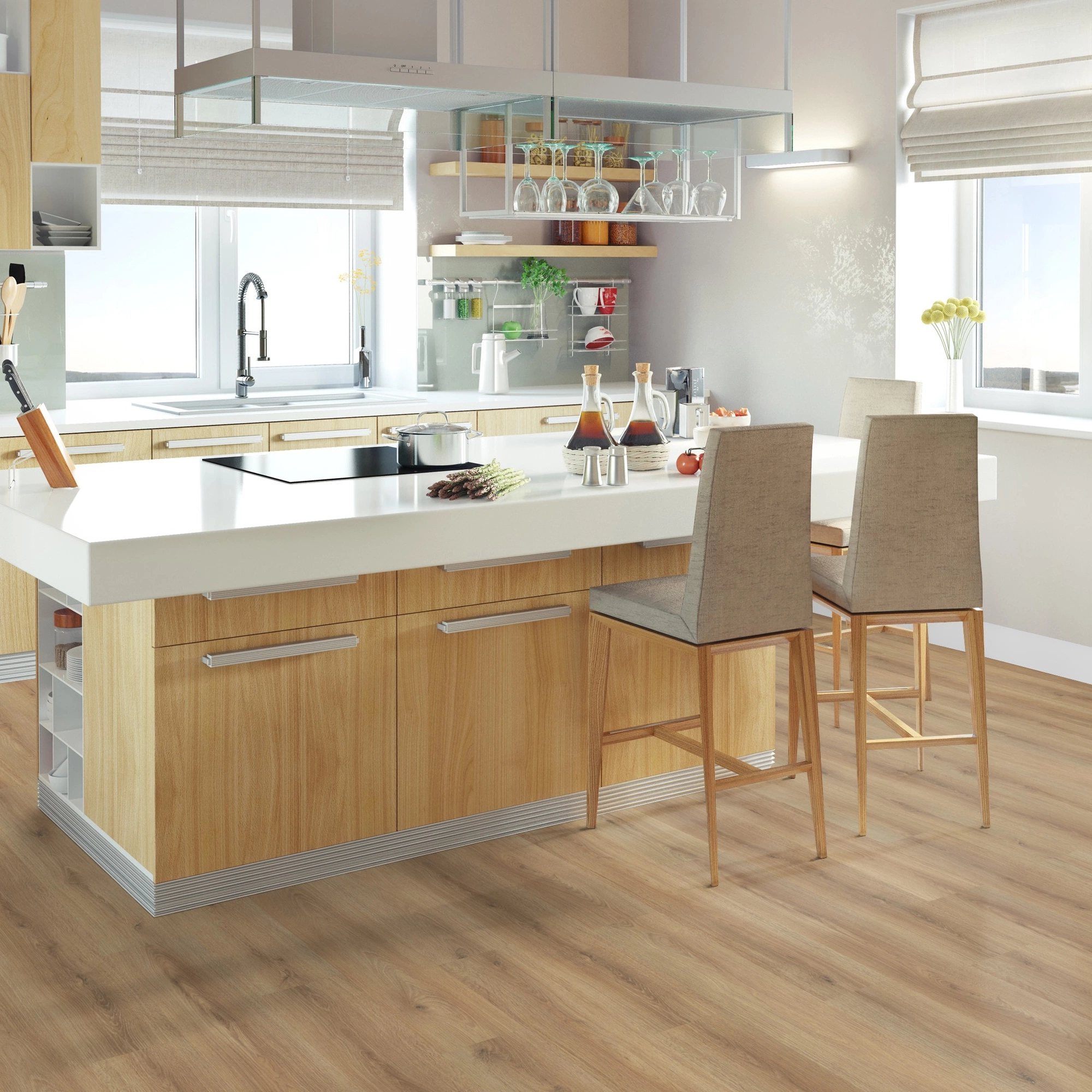 Friends by ter Hürne Laminat Eiche Aurelia 262 Linear-Geporte Struktur Friends by ter Hürne Laminat Eiche Aurelia 262 Linear-Geporte Struktur