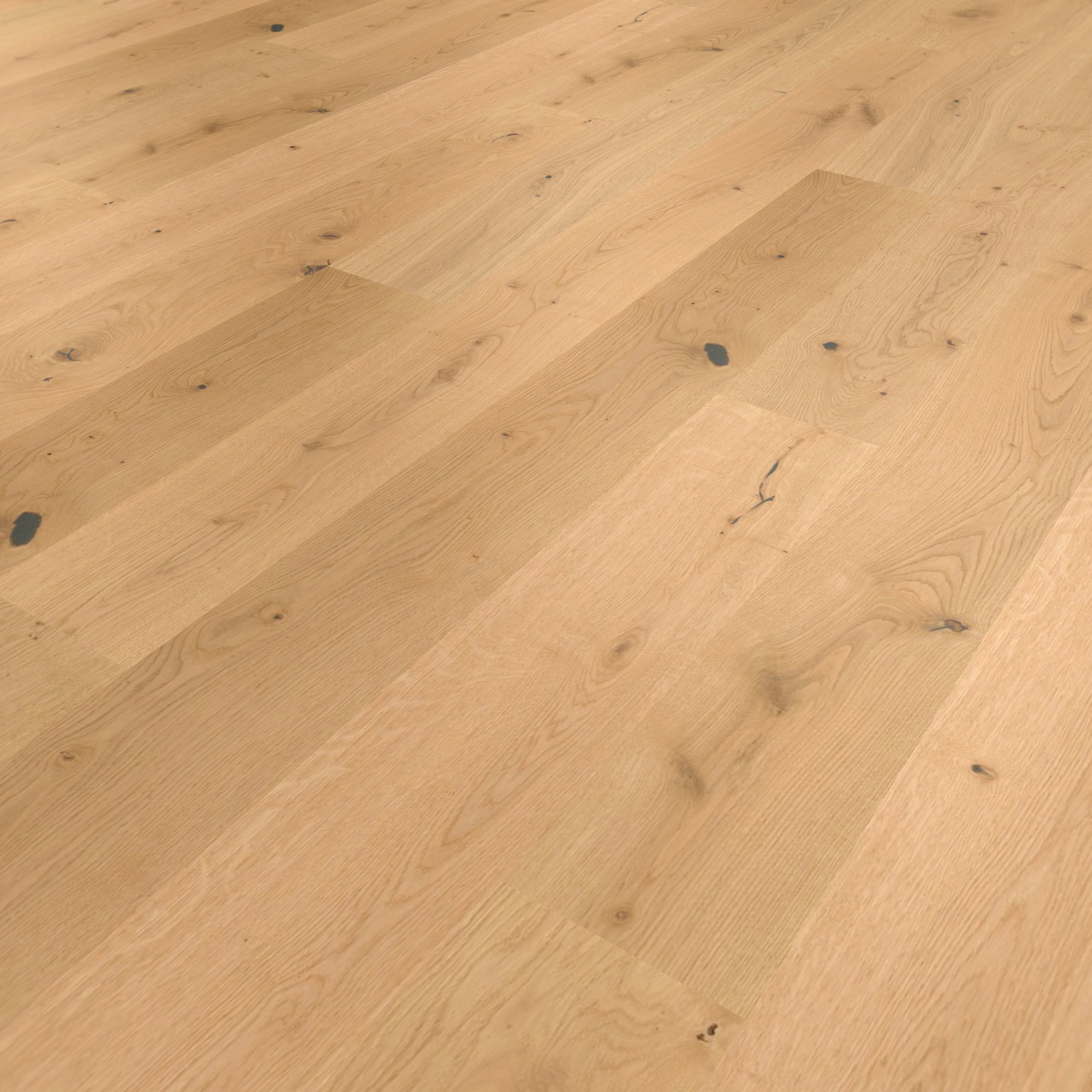 Admonter Parkett FLOORs Eiche stone basic Gebürstete Struktur Natur-Geölt