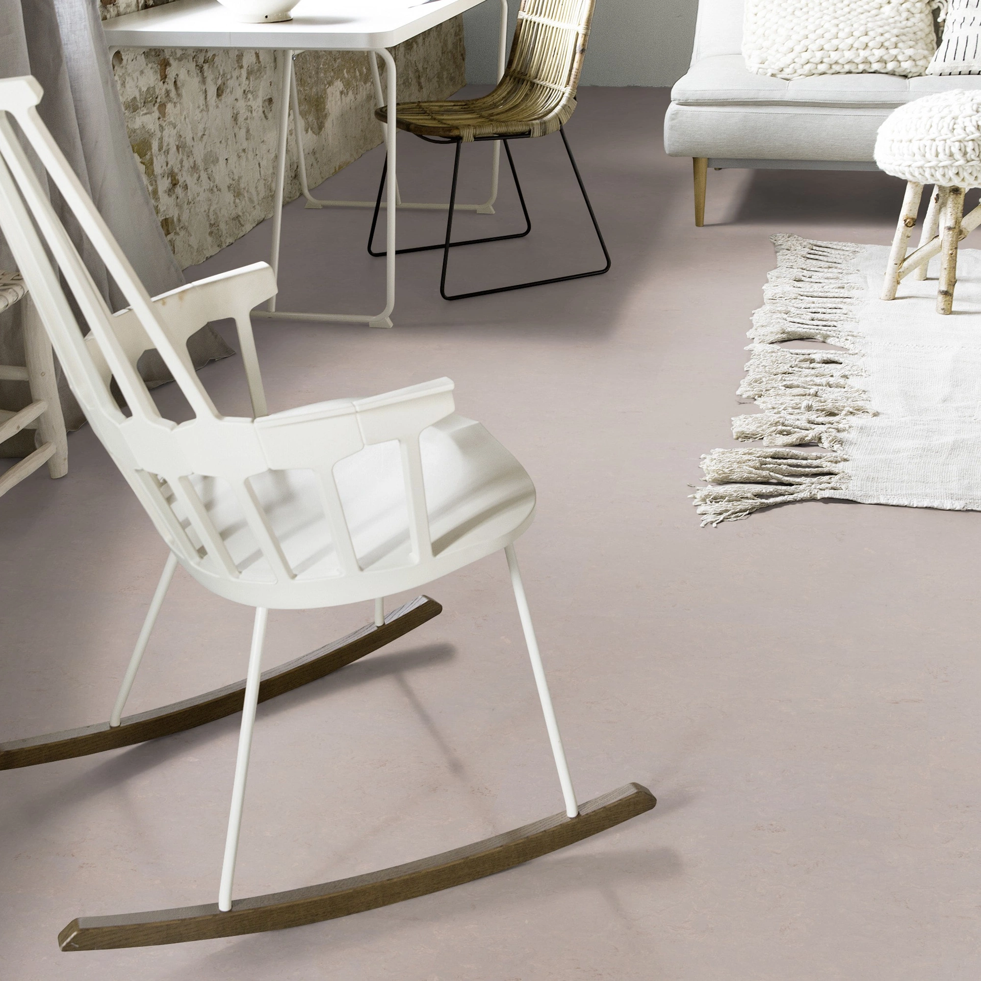 Forbo Flooring Linoleum Marmoleum Modular Neutral Moon Rock t3717 Forbo Flooring Linoleum Marmoleum Modular Neutral Moon Rock t3717