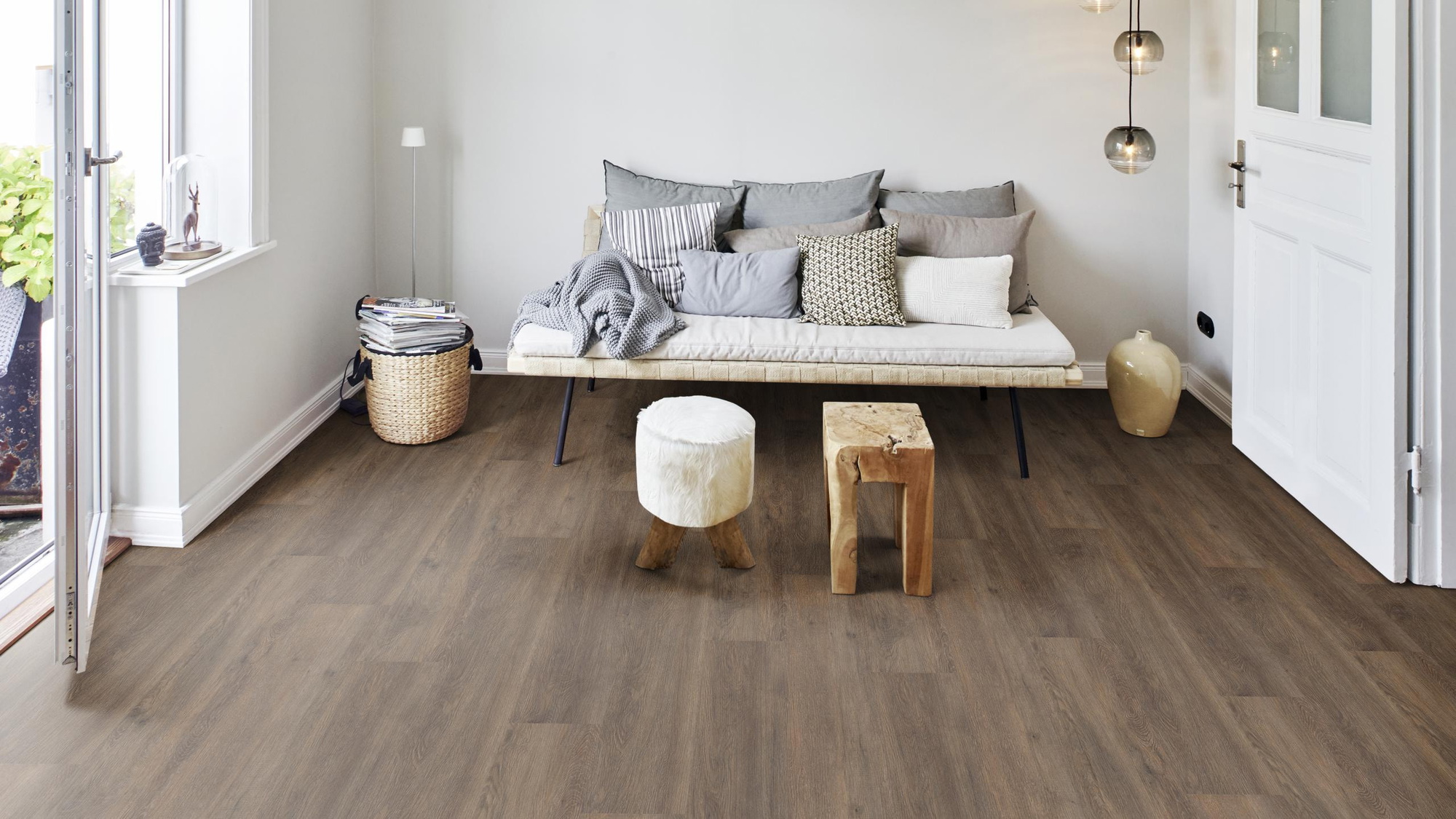 hebo Vinyl VINLOCK Hybrid Basic KANSAS Holzstruktur hebo Vinyl VINLOCK Hybrid Basic KANSAS Holzstruktur