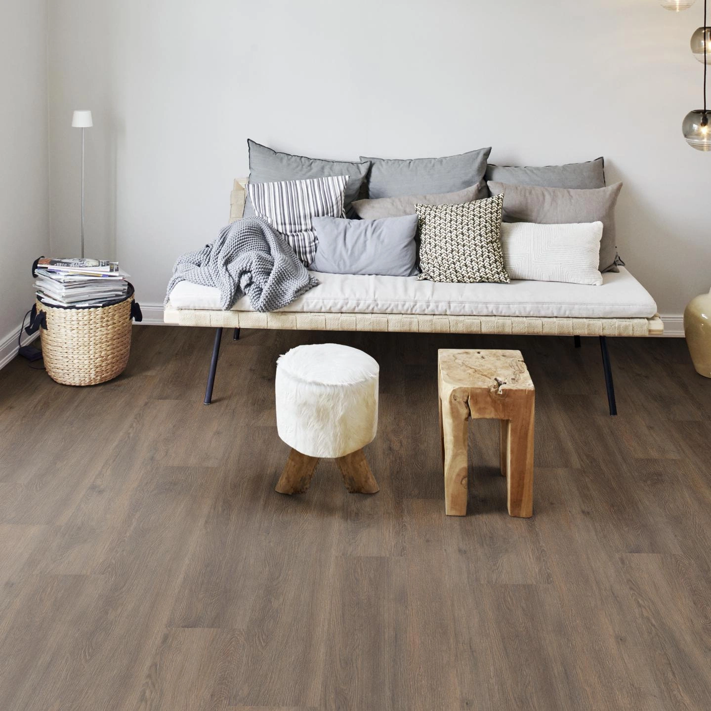 hebo Vinyl VINLOCK Hybrid Basic KANSAS Holzstruktur hebo Vinyl VINLOCK Hybrid Basic KANSAS Holzstruktur