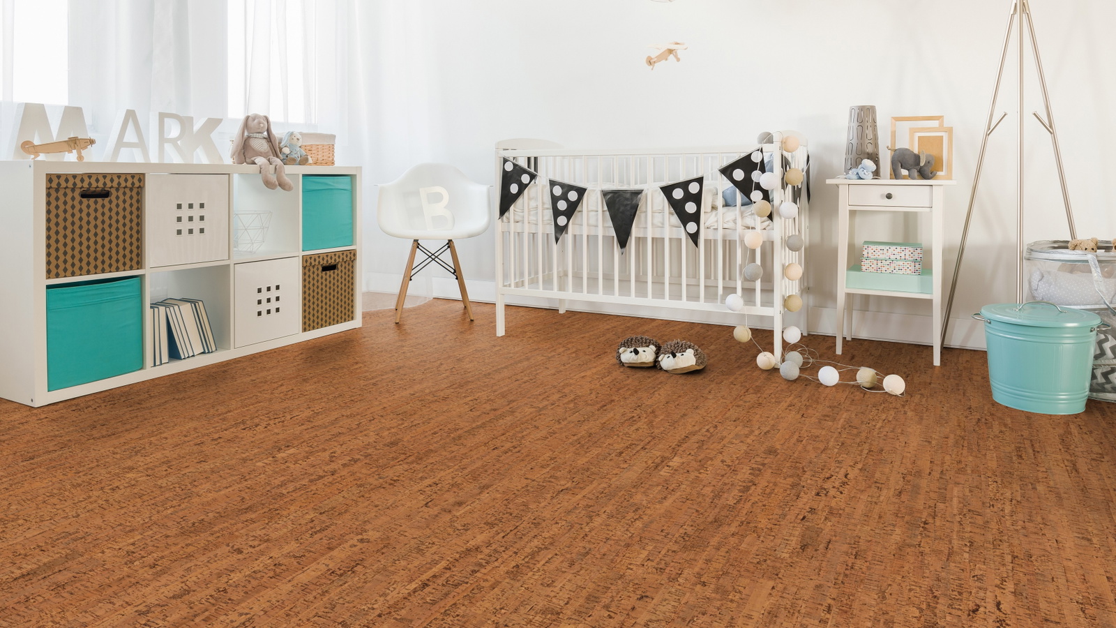 Milieubild Kinderzimmer mit weißer Krippe - Wicanders Wise 80001640