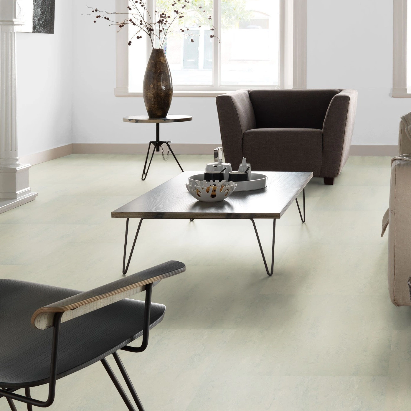 Forbo Flooring Linoleum Marmoleum Modular Neutral Silver Shadow t3860 Forbo Flooring Linoleum Marmoleum Modular Neutral Silver Shadow t3860