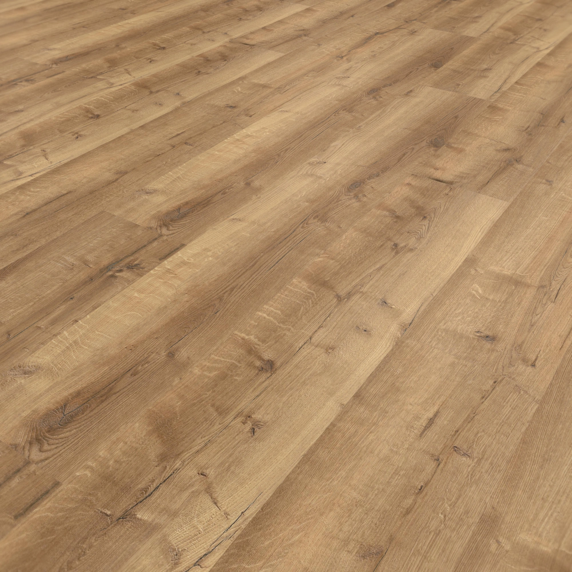 Perspektivische Ansicht - wineo Rigid Klick-Vinyl wineo 400 wood XL Comfort Oak Mellow Perspektivische Ansicht - wineo RLC129WXL