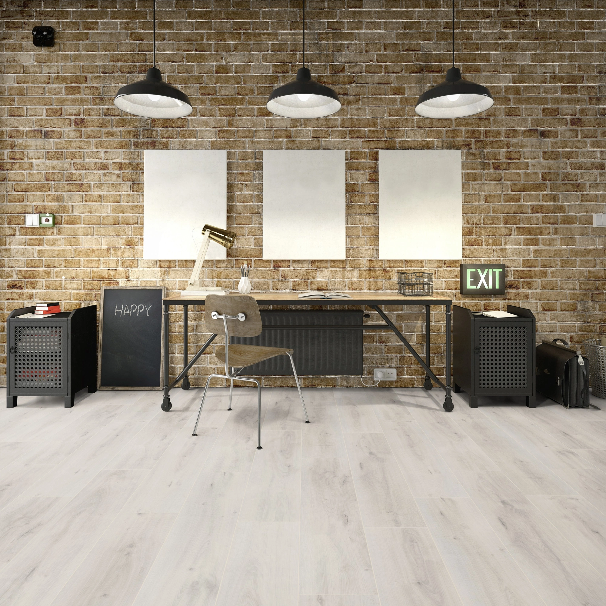 Friends by ter Hürne Laminat Eiche Blanka 273 Linear-Gebürstete Struktur Friends by ter Hürne Laminat Eiche Blanka 273 Linear-Gebürstete Struktur