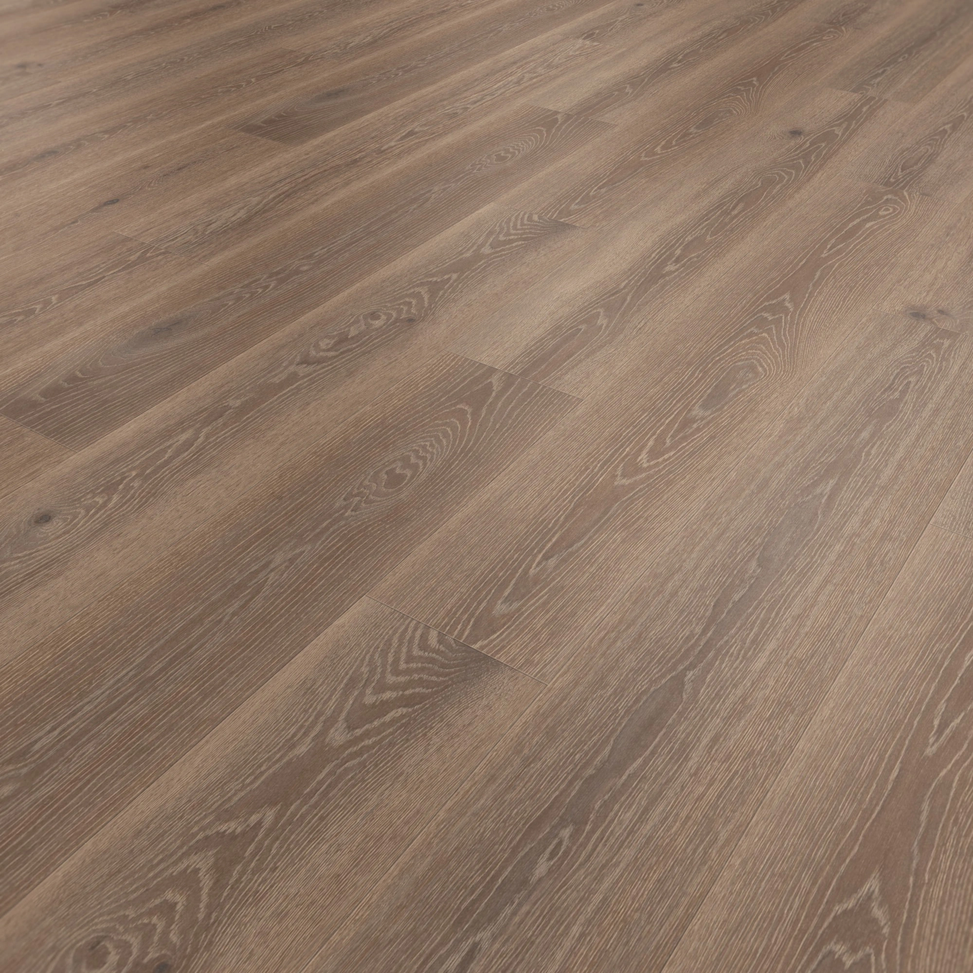 Perspektivische Ansicht - Tarkett Klebe-Vinyl Essence 55 Tribe Oak Mocha Perspektivische Ansicht - Tarkett 260053009