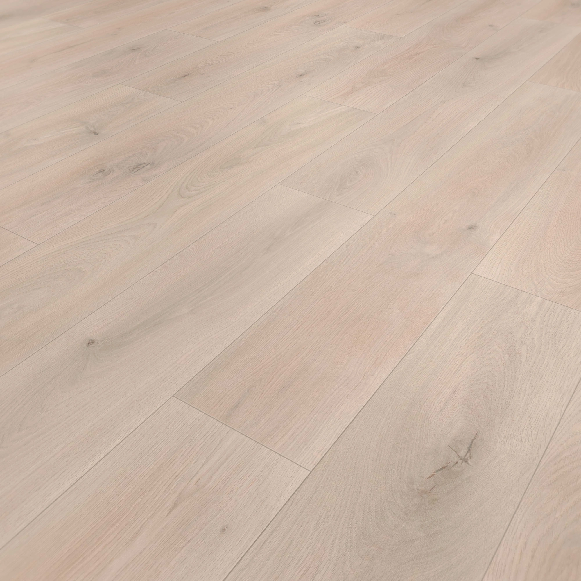 Perspektivische Ansicht - wineo HDF Klick-Bioboden PURLINE wineo 1000 wood XL Noble Oak Powder Perspektivische Ansicht - wineo MLP309R